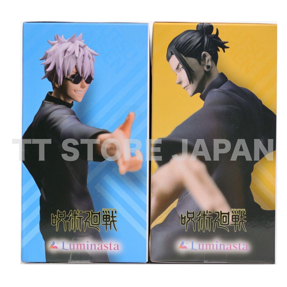 幽遊白書 Satoru Gojo Suguru Geto カードセット Jujutsu Kaisen Figure Satoru Gojo Suguru Geto Set Luminasta