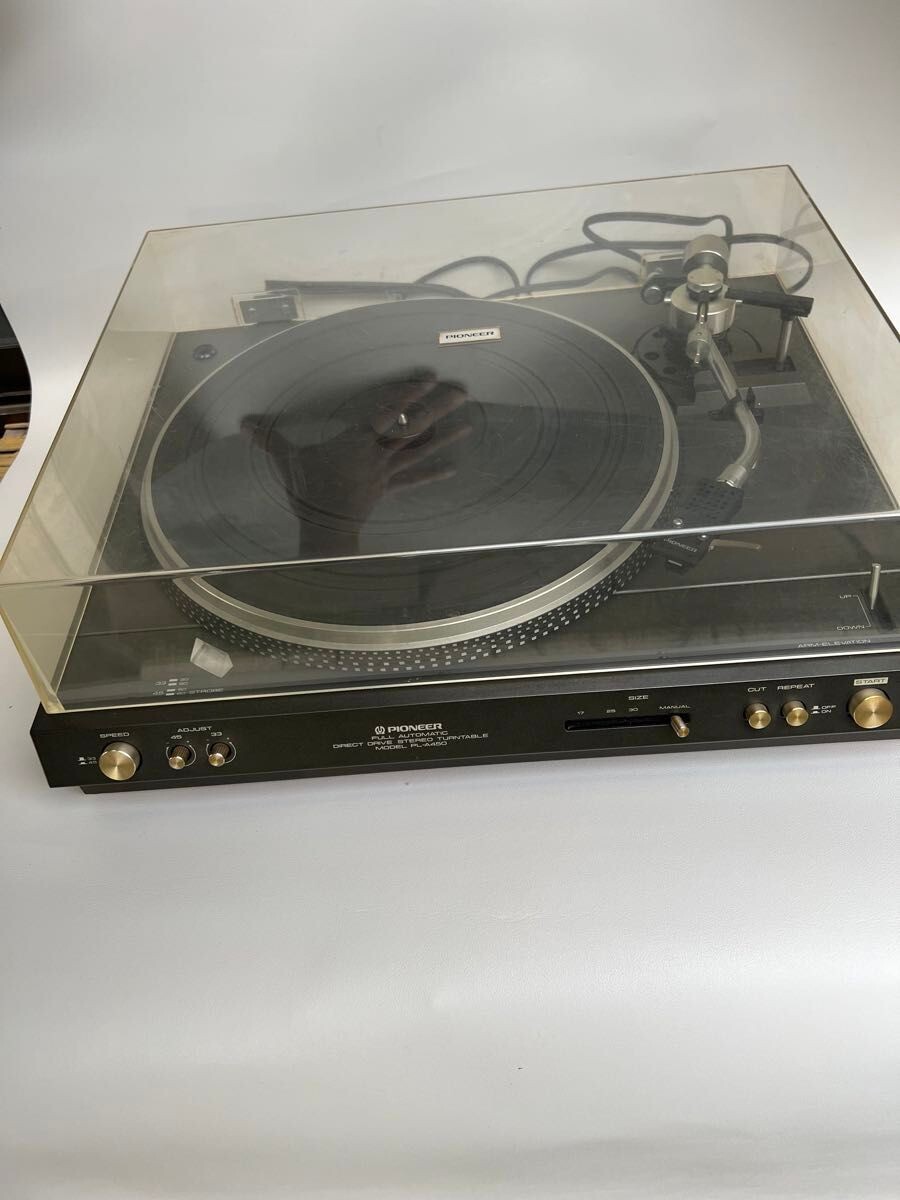 パイオニア　PL-A450　ダイレクトドライブステレオレコーダー PIONEER PL-A450 Turntable Record Player Good | eBay