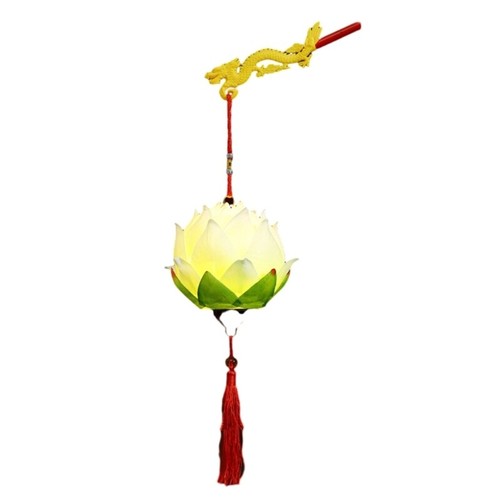 DIY Handmade Lanterns Portable Blossom Flower Lanterns with LED Lights New Year - Picture 9 of 15
