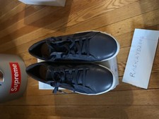 GEOX U WARLEY B Fashion Sneakers U926HB Shoe Blue Navy Coffee Brown Vtg 13 12 47