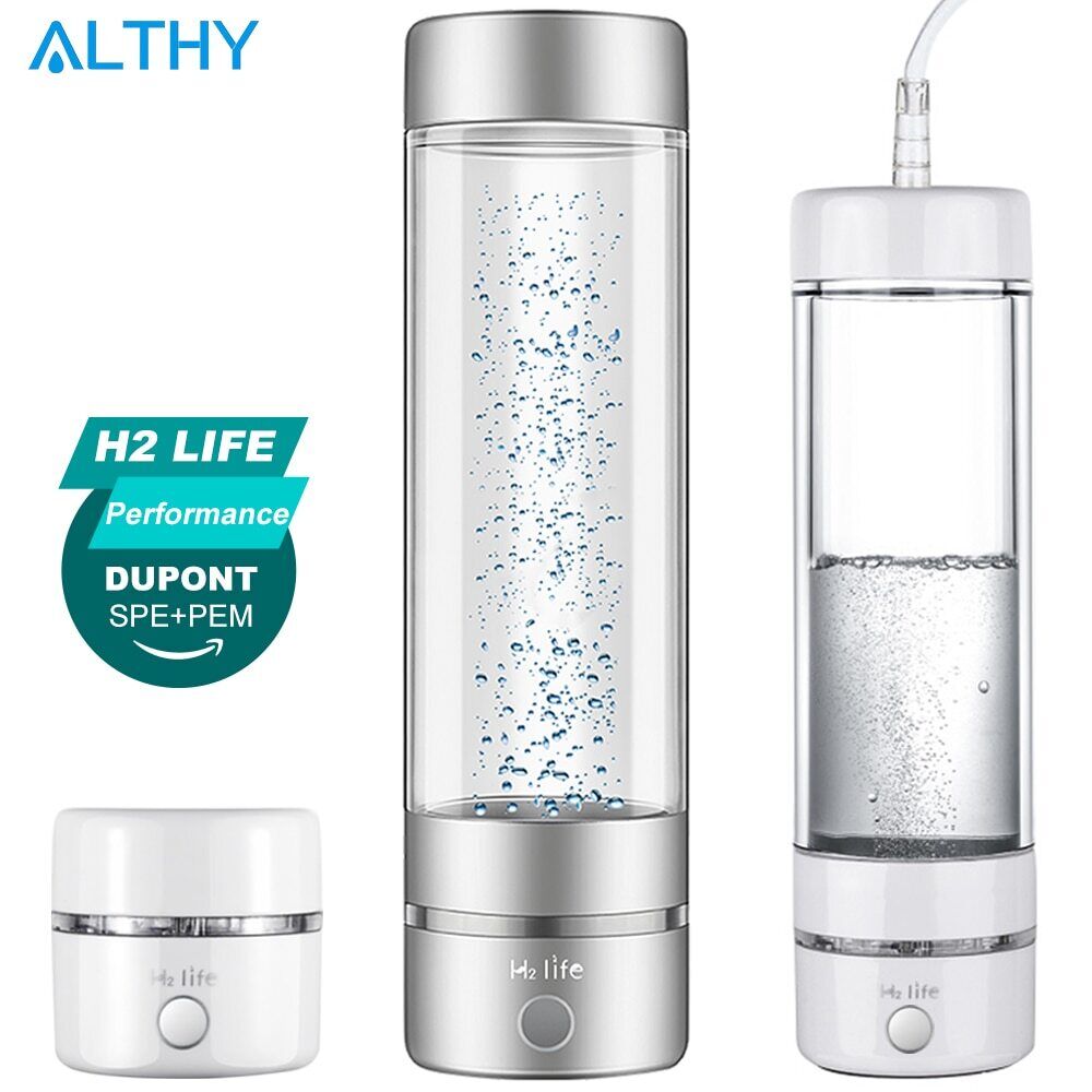 H2Life Performance Hydrogen Water Generator Bottle SPE&PEM +H2 Inhalation H2Life Performance Hydrogen Water Generator Bottle SPE&PEM +H2 Inhalation