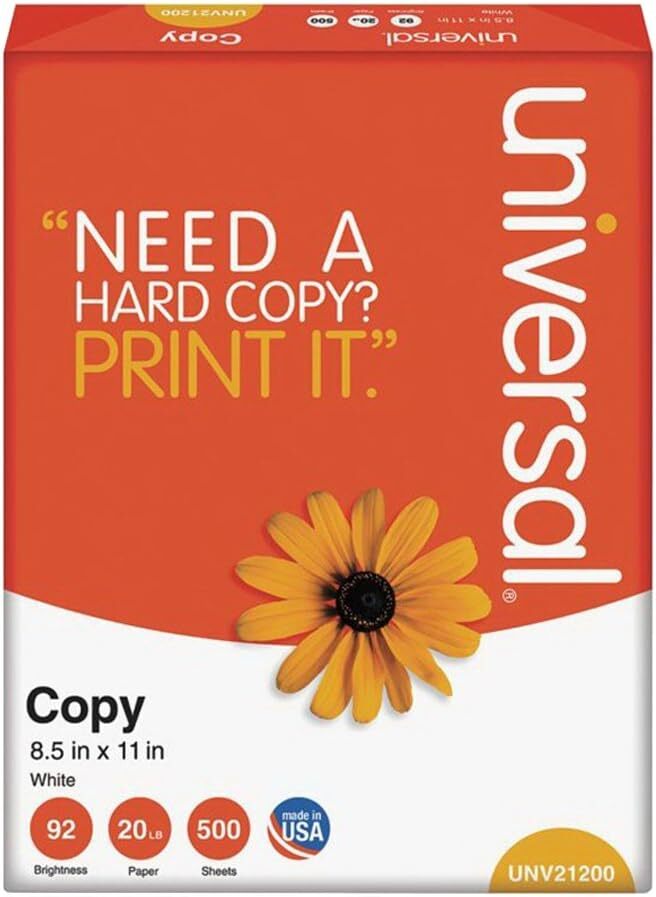 Universal Copy Paper eBay