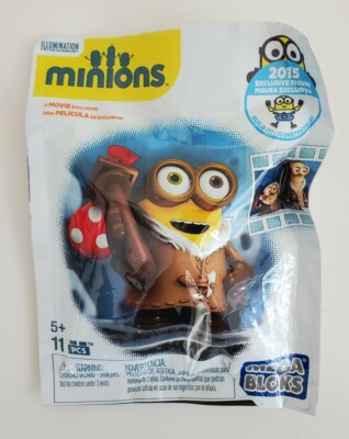 SDCC NYCC 2015 Mega Bloks Minions Exclusive Figure - New in Sealed Bag