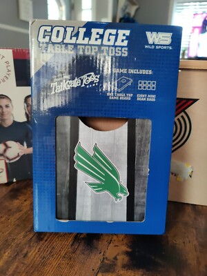 Brand New Tailgate Toss North Texas Mean Green Bean Bag Game NCAA New
