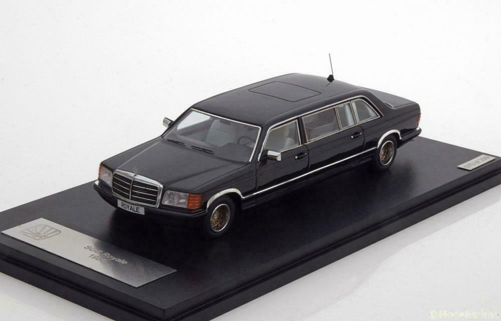 Mercedes Benz W126 SGS Royal GLM 1/43 cadeau idéal de collection pour passionné auto
