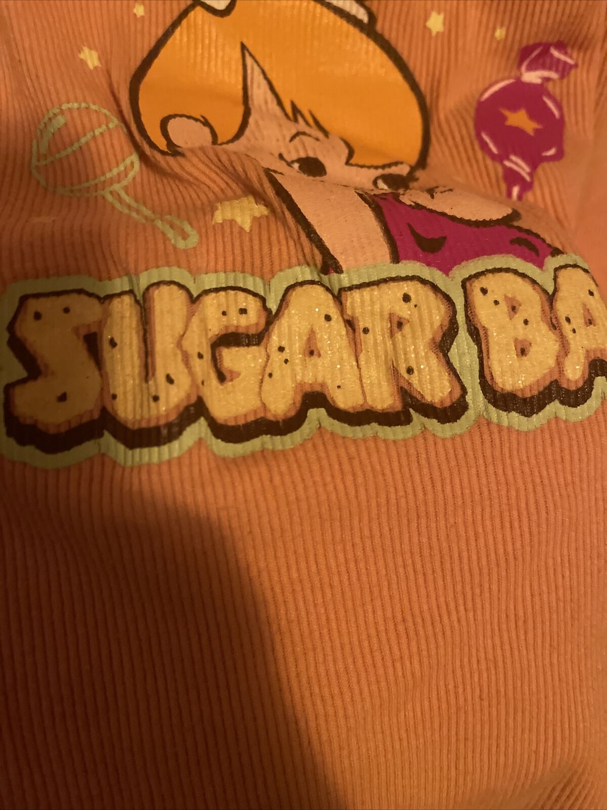Vintage Flintstones Hanna Barbera Pebbles Sugar B… - image 4