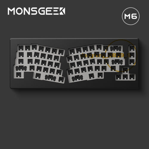 Monsgeek M6 Alice Gasket Barebone Keyboard RGB CNC Aluminum Hot Swap Customized - Picture 5 of 25