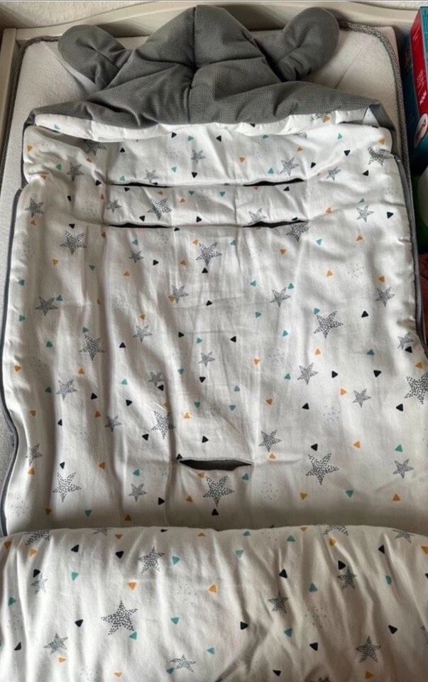 Kuschelig wie ein Babyalpaka – 3in1 Fußsack für Babyschale & Kinderwagen - Bild 3 von 3