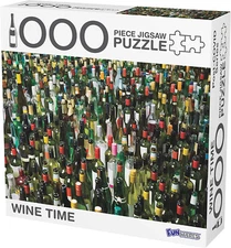 Funwares - Wine Time Pop Art Puzzle (1,000 Piece Puzzle), *NEW*