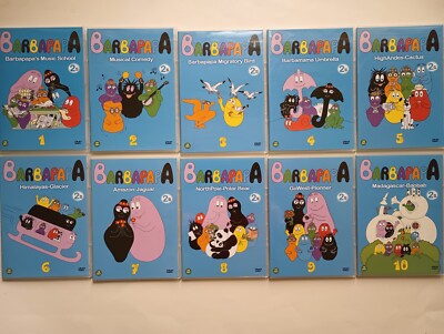 専用)Barbapapa 全巻セット 韓国語版 Barbapapa 2 10 DVD/CD Set English Dub Korean Exclusive RARE HTF