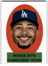 2021 Topps Archives 1963 Peel-Off Mookie Betts Los Angeles Dodgers #69PO-3