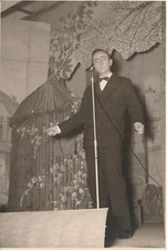  B4 - Foto Photo Fotografia Anni 50 - Sergio D'Angelo Canta Romantica Cantante