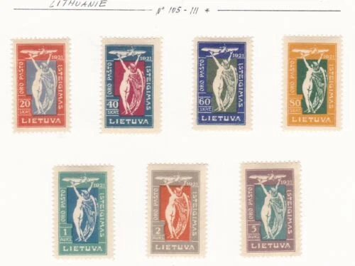 Timbres de Lituanie