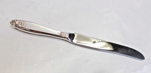 PRELUDE STERLING SILVER DINNER KNIFE 9 1/2"-1939 ELEGANT INTERNATIONAL FINE