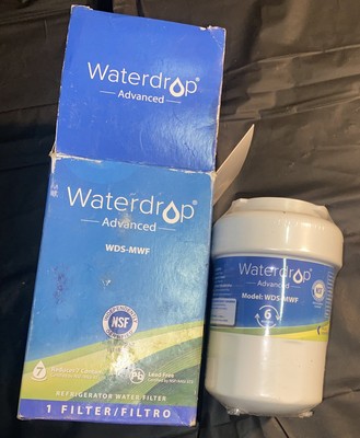 Waterdrop Advanced WDS-MWF Replacement Refrigerator Water Filter NEW