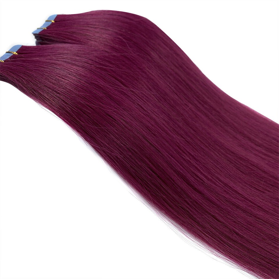 Extension Capelli Umani Invisibles Tape-In Russian Remy Hair - Balayage, 20 Ciocche - Foto 5