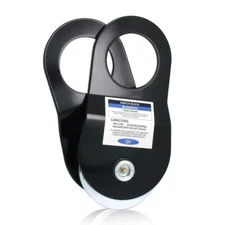 Winch Snatch Block Towing Pulley Block 17,600 LBS 8 Ton Capacity Offroad Recovey