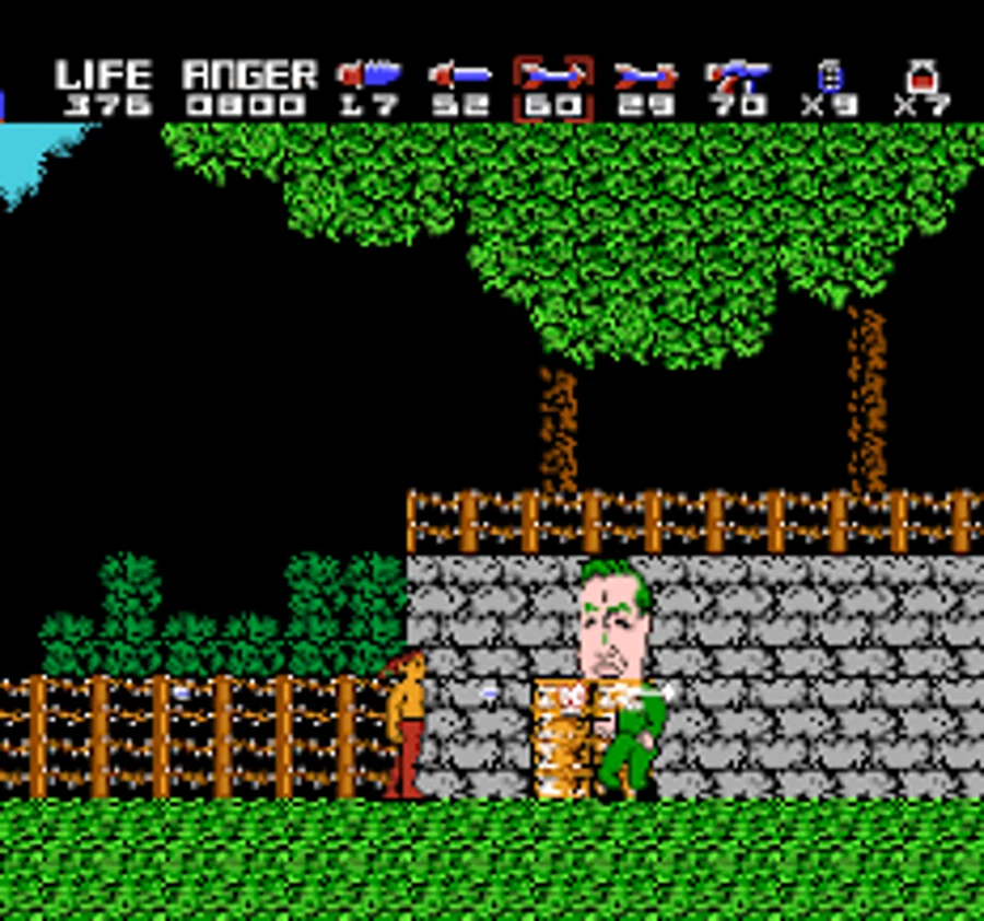 Rambo Famicom NES PAC-RV 1987 NTSC-J Nintendo Pack in video Retro Action USED - Image 3 of 4