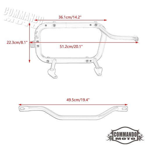 Aluminum Side Cases w/ Mounts For Harley Pan America 1250 RA1250 RA1250S 2021-24 - Picture 9 of 10