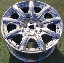 Chrome Factory Bentley Continental MULLINER Wheel OEM Flying Spur 19 3W0601025K