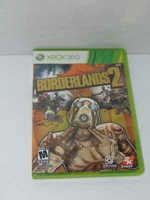 Borderlands 2 (Microsoft Xbox 360, 2012) Complete CIB 