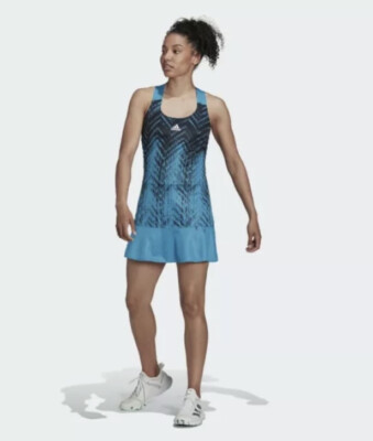 adidas blue tennis dress Remi Dress Marine Colorblock, XL / Marine Colorblock main image 1