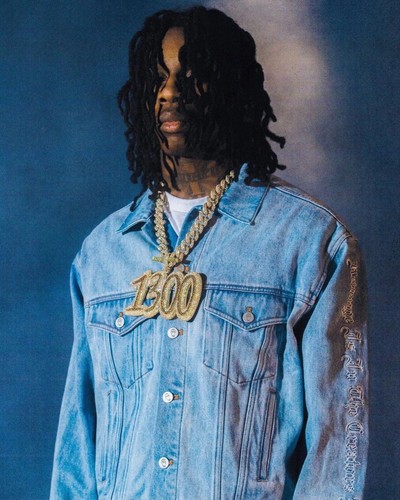 Blue Denim Jacket (Medium) 📸 POLO G 