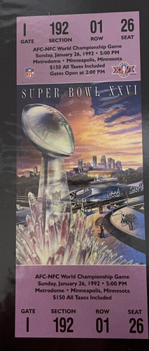 NFL 22KT Gold Super Bowl XXVI Willabee & Ward WASHINGTON vs BUFFALO BILLS - Picture 7 of 7
