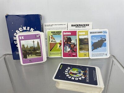 New Backpacker The Ultimate Travel Game Wildcard Games