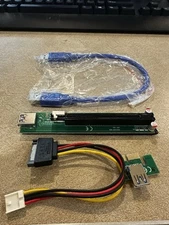 NEW PCIe 16x to 1x/4x/8x/16x Riser Adapter Card for GPU Mining Open Air Rig