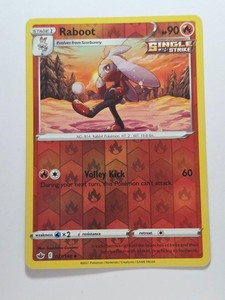 raboot pokemon card value - 33/202 - Sword & Shield Fire Heat Blast (50) Weakness Water 2 Resistance None None Retreat Cost Pokemon Raboot | eBay