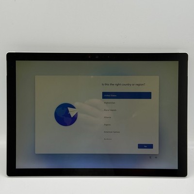 Microsoft Surface Pro 6 1796 12.3'' i7-8650U 1.9GHz 16GB RAM 512GB SSD Good