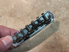1960s Fender Jazzmaster Jaguar guitar bridge threaded saddles