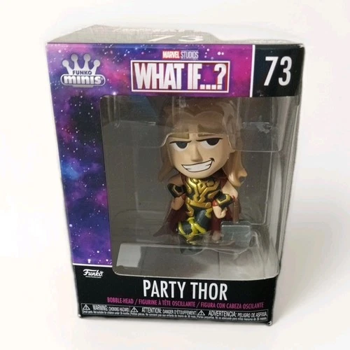 Funko Pop! Minis Marvel Studios What If? Party Thor Bobble Head #73