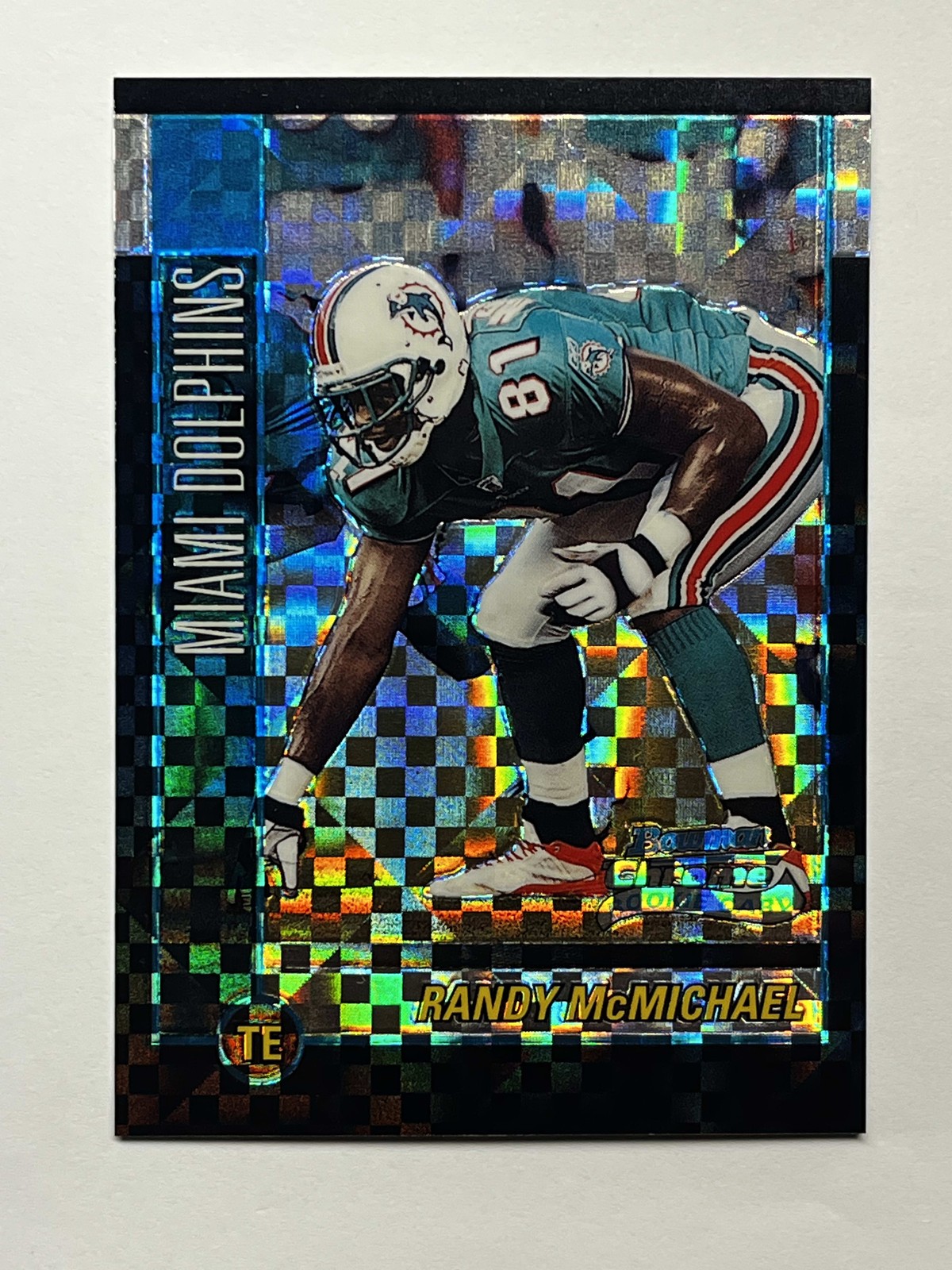 2002 Bowman Chrome Xfractor Randy Mcmichael #194 Rainbow Foil /250