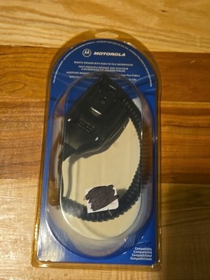 Motorola 53724 Remote Speaker Mic For Talkabout FR50 SLK 270 280 GT GT+
