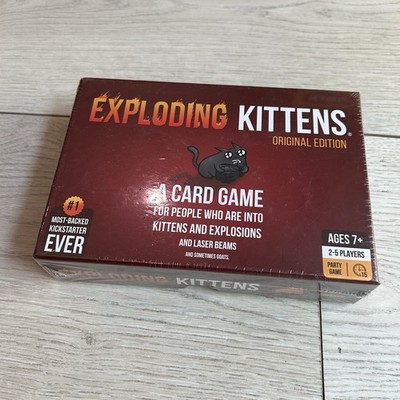Exploding Kittens Original Edition Card Game - New Sealed Party Game Ages 7+