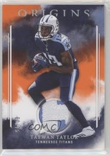 2017 Panini Origins Rookie Patch Orange 61/75 Taywan Taylor #RP-TT Patch v7j