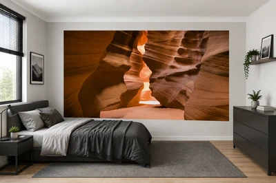 Decor Wallpaper Antelope Canyon Wall Mural 254x183cm large size boy bedroom art - Image 1 of 4