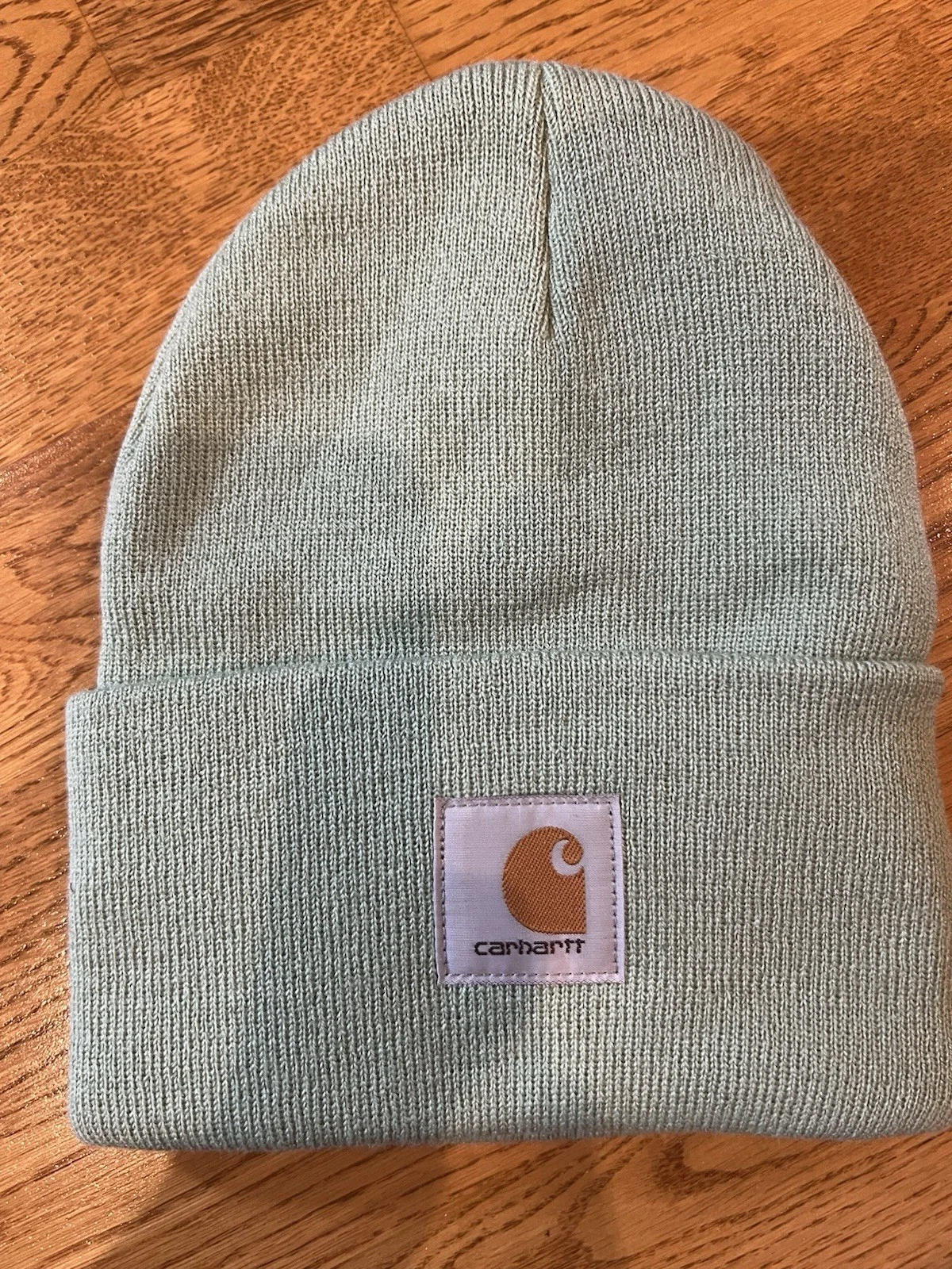 Carhartt Jade Green Knit Cuffed Beanie One Size Unisex NWT