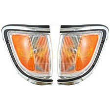 Corner Light Set For 1995-1996 Toyota Tacoma With Bulb Driver And Passenger Side