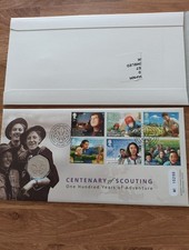 Royal Mail/Mint Coin Cover For Centenary Of Scouting 2007 With Special 50p Coin