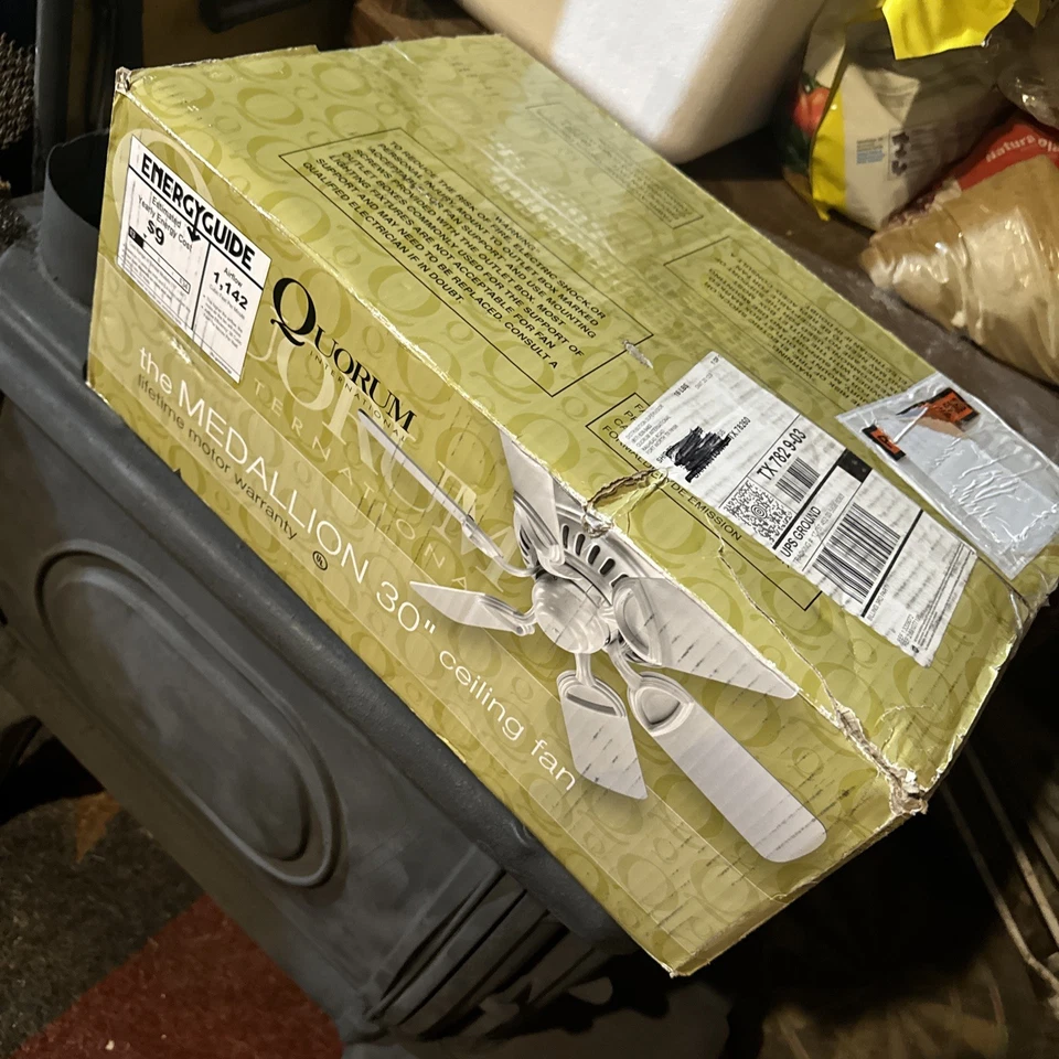 Quorum International Q51306 Indoor Ceiling Fan - White - Image 2 of 4