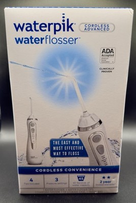 Waterpik Water Flosser WP-560CD Cordless Advanced Waterproof Rechargable
