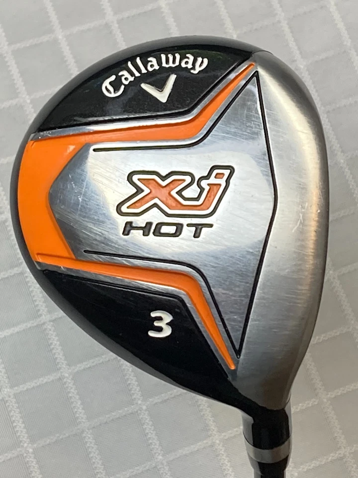 Callaway Golf XJ HOT (2) Club Junior Set Driver 3 Madera y 5 Híbridos Derecha Juvenil Foto 2 de 4