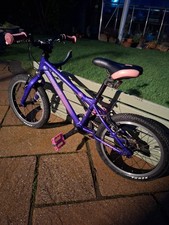 Carrera Cosmos 16" Kids' Girls' Bike Purple, for Ages 4-7