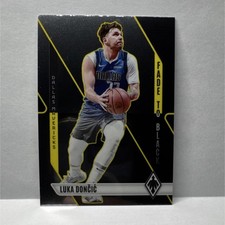 Panini Phoenix Fade to Black Luka Dončić #18 Dallas Mavericks Basketball Card