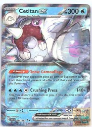 Cetitan ex 065/182 Destined Rivals Double Rare Holo