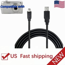 USB Power Charger Data SYNC Cable Cord for Nikon Coolpix S3300 Camera