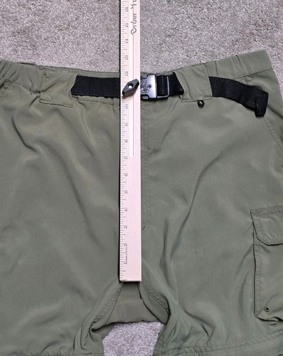 Boy Scouts Switchback Uniform Pants Mens M 30" Green BSA Convertible Nylon - Picture 17 of 19